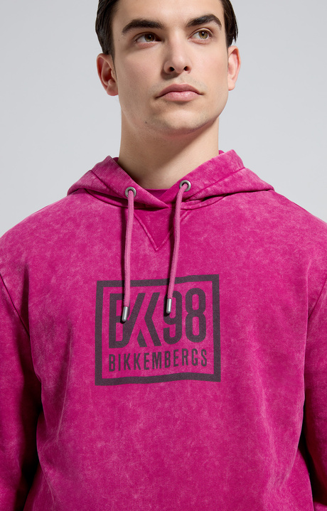 Men's hoodie, FESTIVAL FUCHSIA, hi-res-1