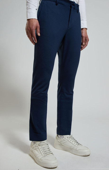 Punto Milano men's pants, DRESS BLUES, hi-res-1