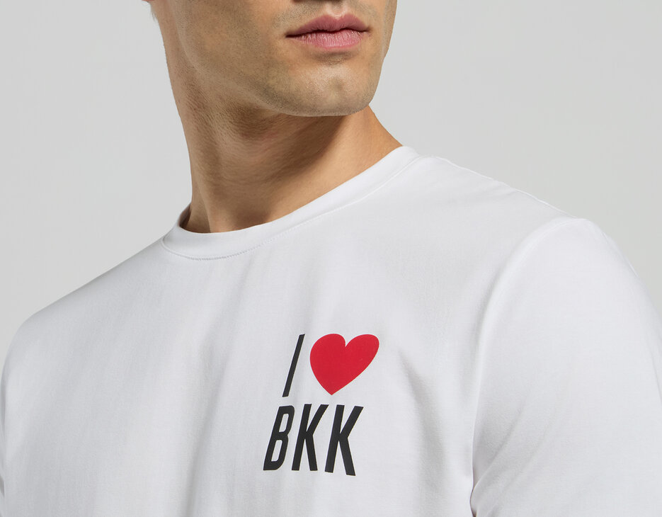 Men's printed T-shirt, WHITE, hi-res-1