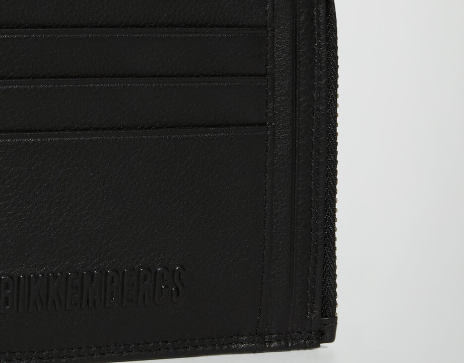 Jolly men&rsquo;s slim leather wallet, BLACK, hi-res-1