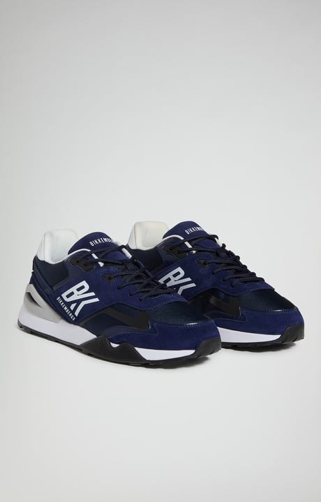 Men’s Retrò sneakers, NAVY Men’s Retrò sneakers, NAVY, hi-res-1