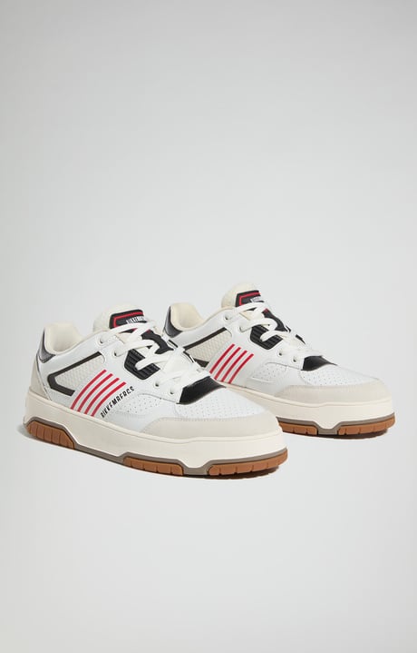B4SK3T men's sneakers, WHITE B4SK3T men's sneakers, WHITE, hi-res-1