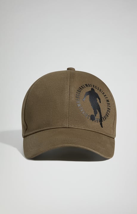 Men's ribbed baseball cap, GREEN Men's ribbed baseball cap, GREEN, hi-res-1
