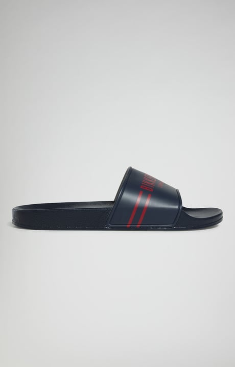Men's sliders with sack, NAVY Men's sliders with sack, NAVY, hi-res-1