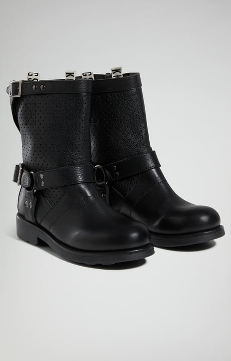 Vintage W women's slouchy boots, BLACK Vintage W women's slouchy boots, BLACK, hi-res-1