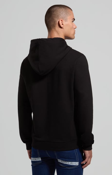 Men's sweatshirt in punto Milano, BLACK Men's sweatshirt in punto Milano, BLACK, hi-res-1