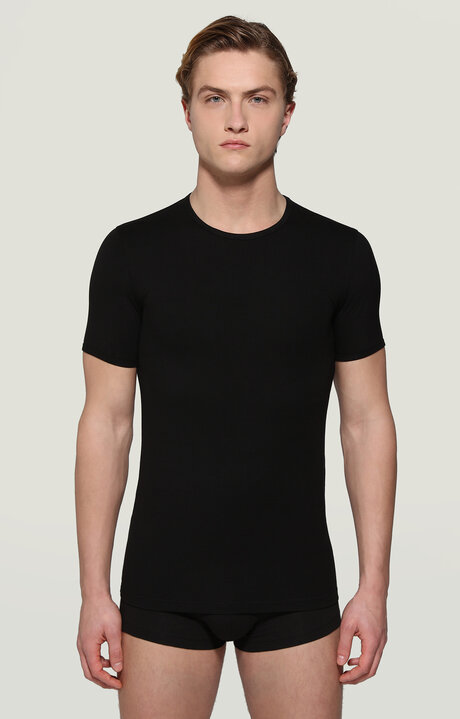 bikkembergs Black 2-pack men's undershirt