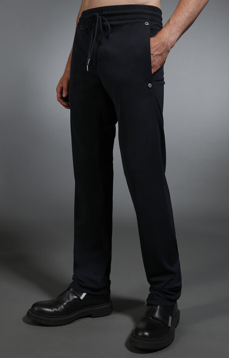 bikkembergs Blue Men's navy blue jogging trousers