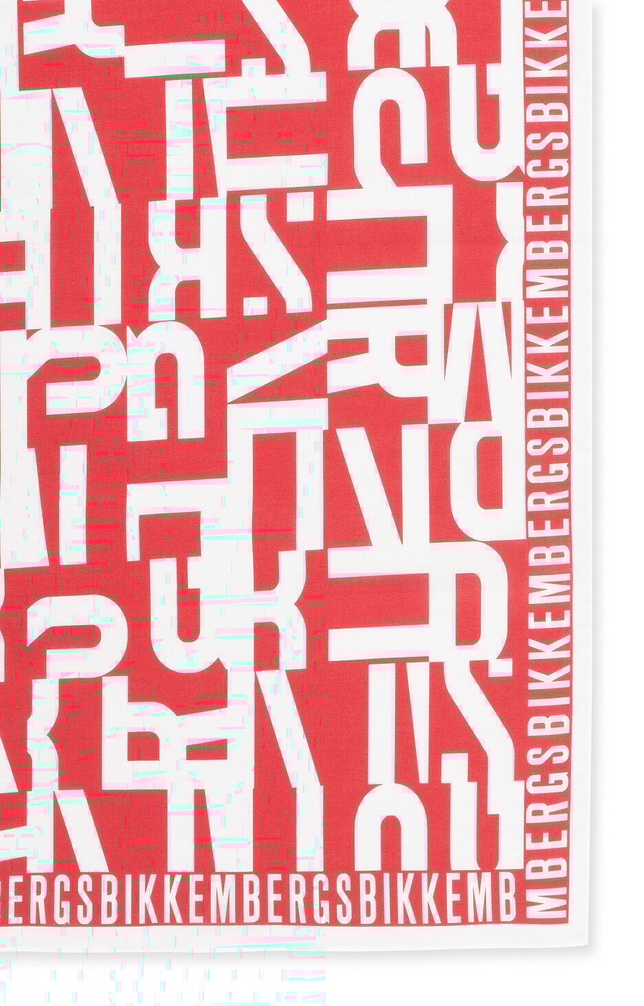 Bandana Lettering, RED Bandana Lettering, RED, hi-res-1