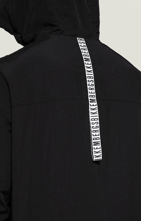 Men's windbreaker jacket, BLACK, hi-res-1