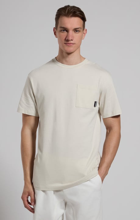 Men’s T-shirt with back print, SILVER BIRCH Men’s T-shirt with back print, SILVER BIRCH, hi-res-1