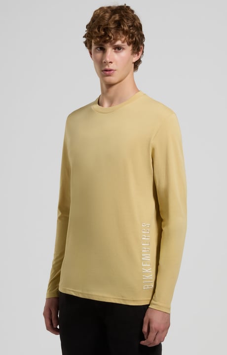 Embroidered long-sleeve T-shirt for men, SILVER FERN Embroidered long-sleeve T-shirt for men, SILVER FERN, hi-res-1