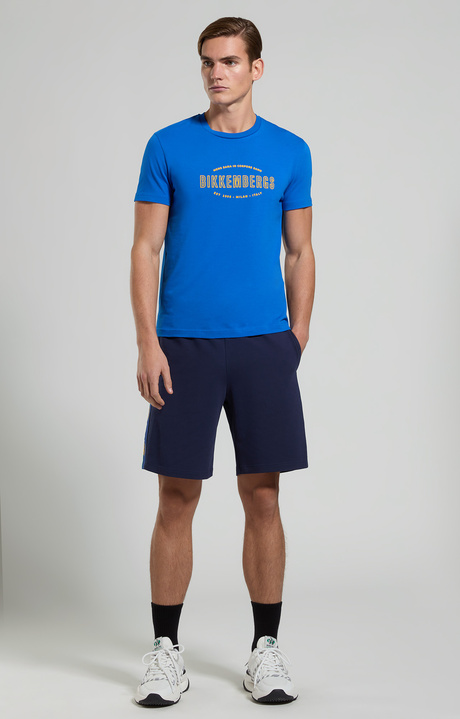 T-shirt da uomo slim fit, MAZARINE BLUE, hi-res-1