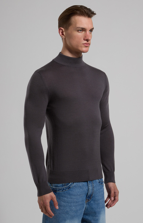 Men’s turtleneck with tonal logo, DARK SHADOWS, hi-res-1
