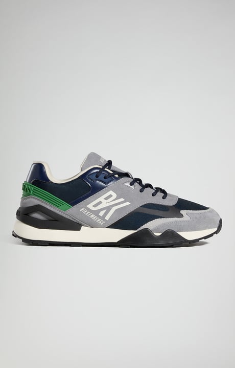 Men’s Retrò sneakers, GREY Men’s Retrò sneakers, GREY, hi-res-1