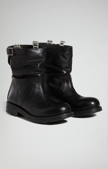 Women’s Vintage ankle boots , BLACK Women’s Vintage ankle boots , BLACK, hi-res-1