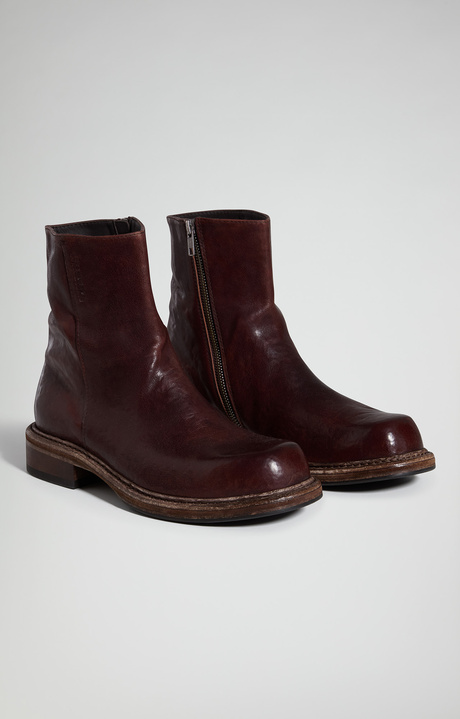 Men's Dirk distressed leather ankle boots, TESTA DI MORO, hi-res-1