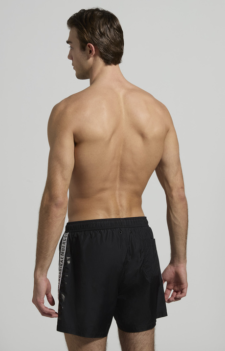 Men&rsquo;s drawstring swim shorts, BLACK, hi-res-1
