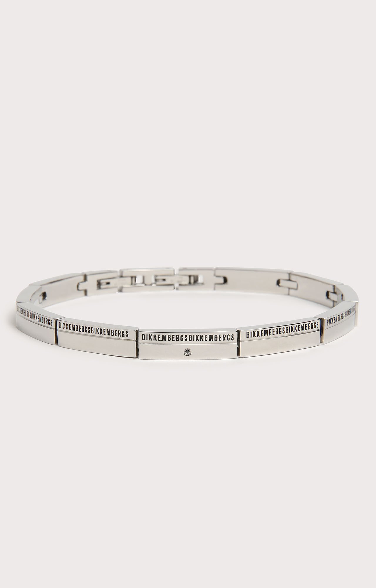 dirk bikkembergs Bikkembergs slender men's bracelet with diamond