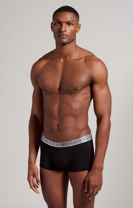 bikkembergs 2-pack silver men's boxers