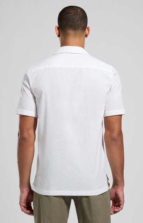 Men's bowling shirt, WHITE, hi-res-1