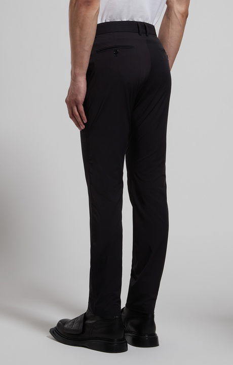 Men’s travel pants, BLACK, hi-res-1