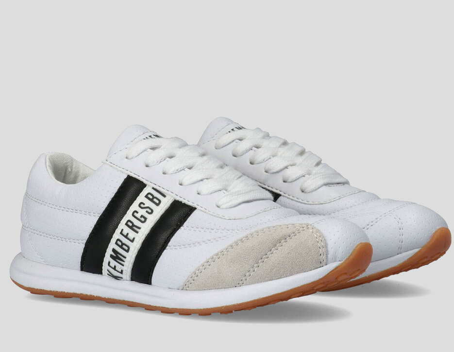 Kids' sneakers "Evans", WHITE/BLACK, hi-res-1