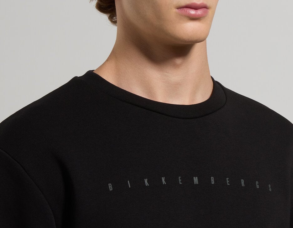 Heavyweight men's sweatshirt, BLACK Heavyweight men's sweatshirt, BLACK, hi-res-1