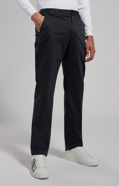 Pantaloni uomo con ricamo, DEEP WEEL, hi-res-1