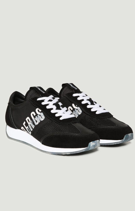 bikkembergs Women's multi-material black sneakers Julie