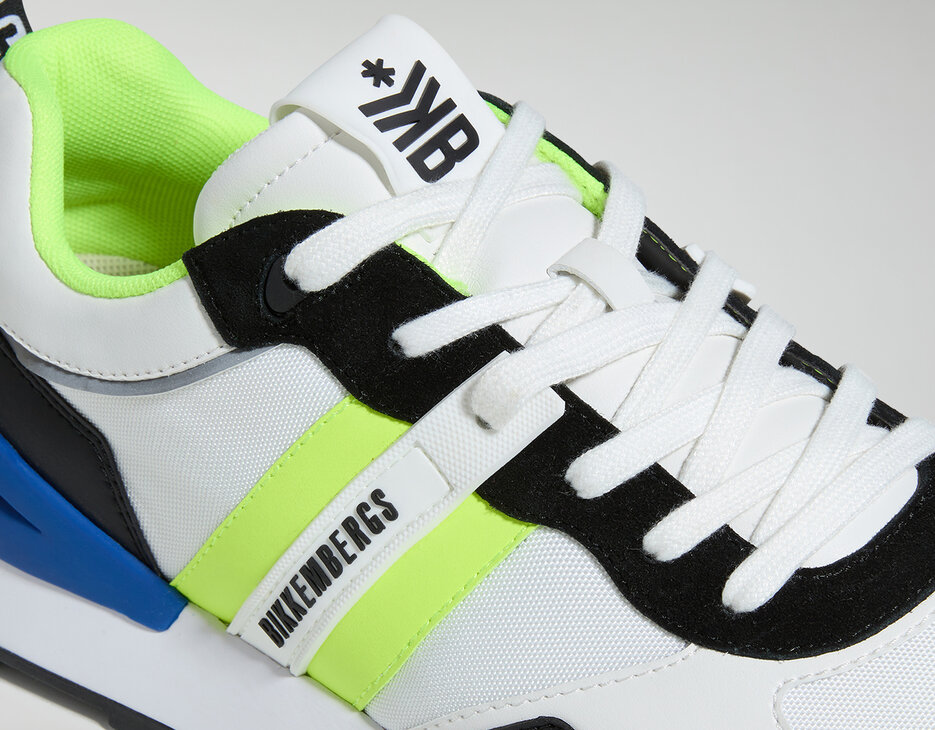 Men's sneakers - Retrò M, BLACK/WHITE/FLUO YELLOW Men's sneakers - Retrò M, BLACK/WHITE/FLUO YELLOW, hi-res-1