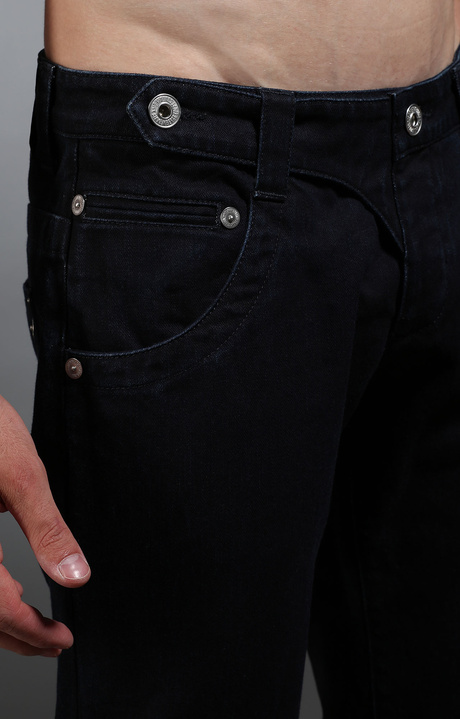 Men's indigo blue jeans, DENIM, hi-res-1