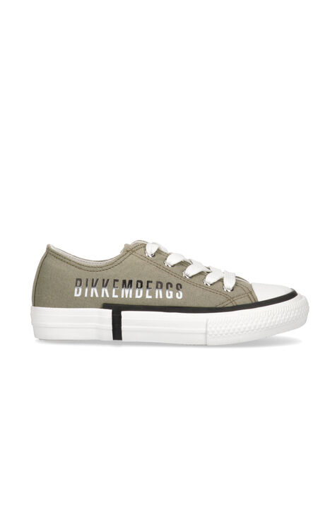 LOW CUT LACE-UP SNEAKER, MILITARY GREEN, hi-res-1