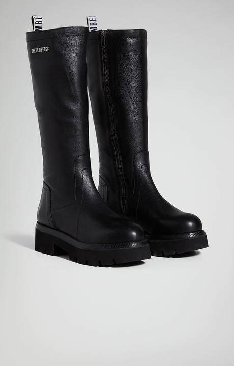 Women's Dress W suede boots, BLACK, hi-res-1