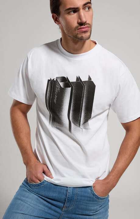 bikkembergs Men's print jersey T-shirt