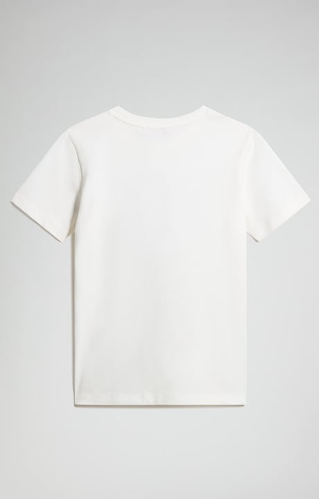 T-shirt with maxi logo, CLOUD DANCER T-shirt with maxi logo, CLOUD DANCER, hi-res-1