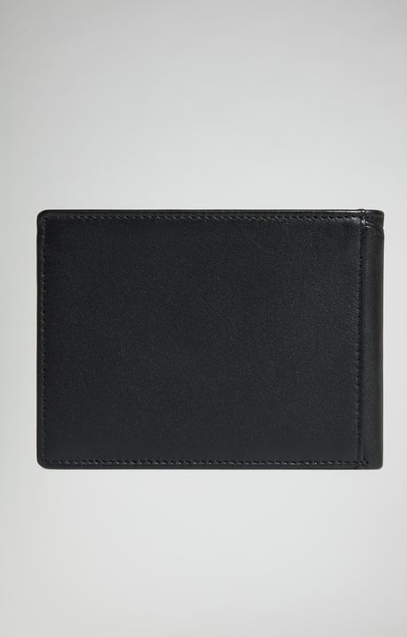 Men's flap wallet , BLACK Men's flap wallet , BLACK, hi-res-1