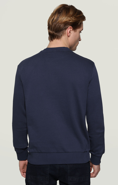 Men's crewneck sweatshirt Urban, BLUE Men's crewneck sweatshirt Urban, BLUE, hi-res-1