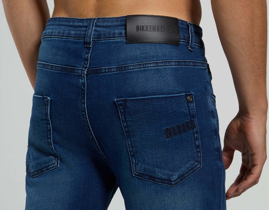 Men&rsquo;s slim-fit jeans, L2 BLUE DENIM , hi-res-1