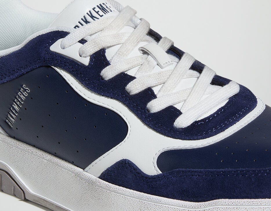 B4SK3T men's sneakers, NAVY B4SK3T men's sneakers, NAVY, hi-res-1