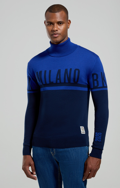 Olympics edition men’s turtleneck, BLACK IRIS (BLUE NAVY)/SURF THE WEB, hi-res-1
