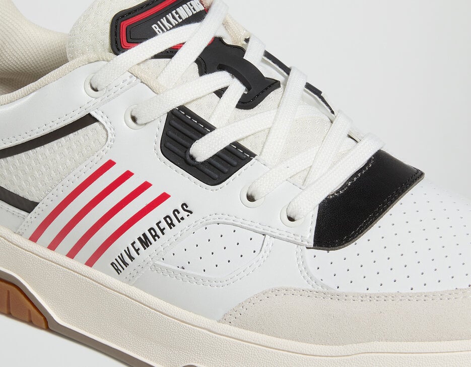 B4SK3T men's sneakers, WHITE B4SK3T men's sneakers, WHITE, hi-res-1