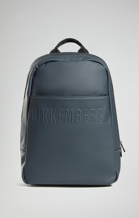 Men's Avery leather-effect backpack, BLUE, hi-res-1