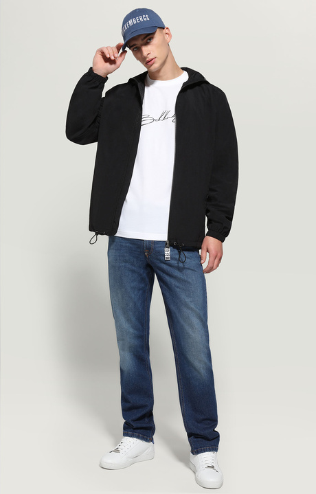 Men's T-shirt loose fit, OPTICAL WHITE, hi-res-1