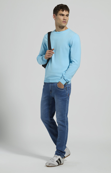 Men&rsquo;s slim-fit jeans, L5 BLUE DENIM LIGHT, hi-res-1