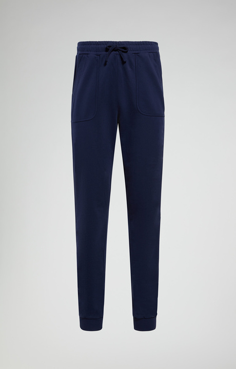 Men's fleece joggers, DRESS BLUES, hi-res-1