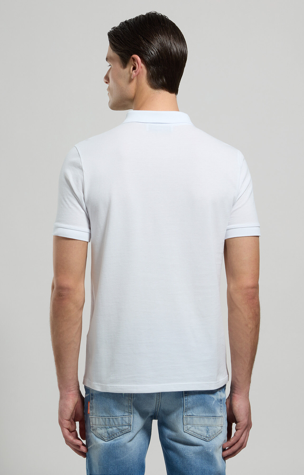 トップス Beck and call dot vector long kint polo callaway-polos-s-quiet-shade-