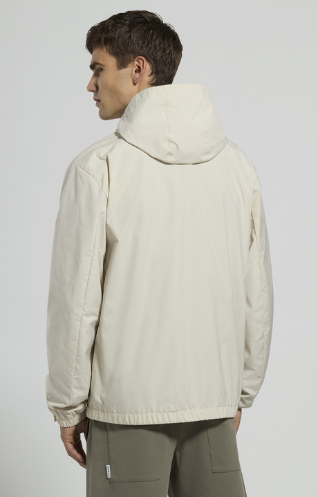 Men's reflective logo jacket, MARSHMALLOW, hi-res-1