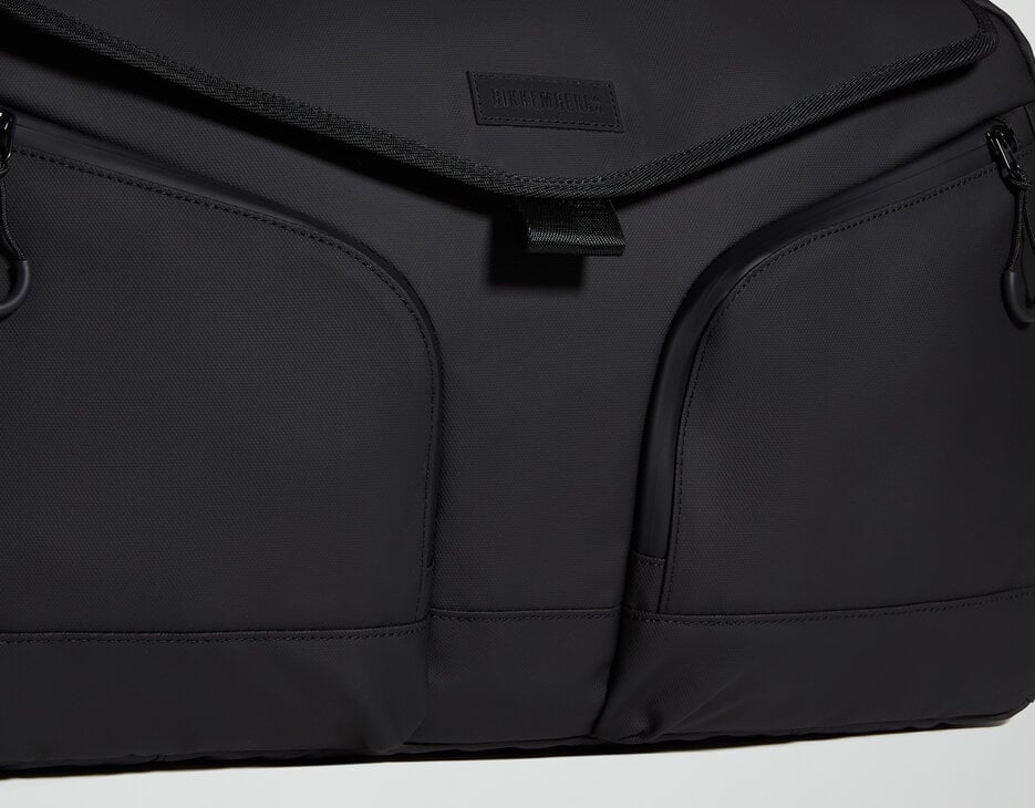 Men's Lenne multi-pocket travel duffel, BLACK, hi-res-1