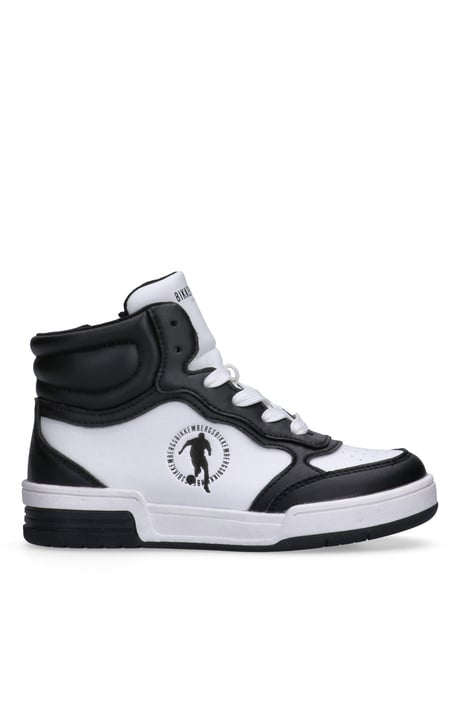 Boys' High Top Sneakers Mark, BLACK/WHITE Boys' High Top Sneakers Mark, BLACK/WHITE, hi-res-1
